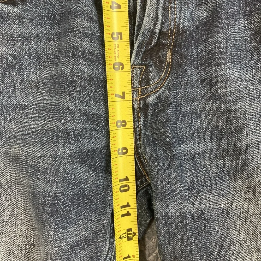 AllSaints Jeans Mens 30 Iggy Fit Blue Medium Wash Button Fly EUC